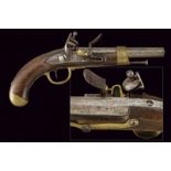 An An XIII flintlock pistol