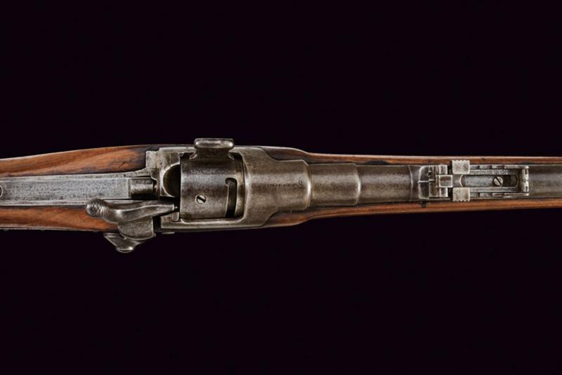 An 1867/77 model Werndl carbine with bayonet - Bild 3 aus 10