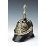 A rare 1844 model helmet of the 4th Navy Infantry Battalion