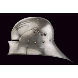 A rare sallet from the Kuppelmayr collection