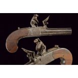 A rare flintlock boxlock pistol of the Nottingham Police