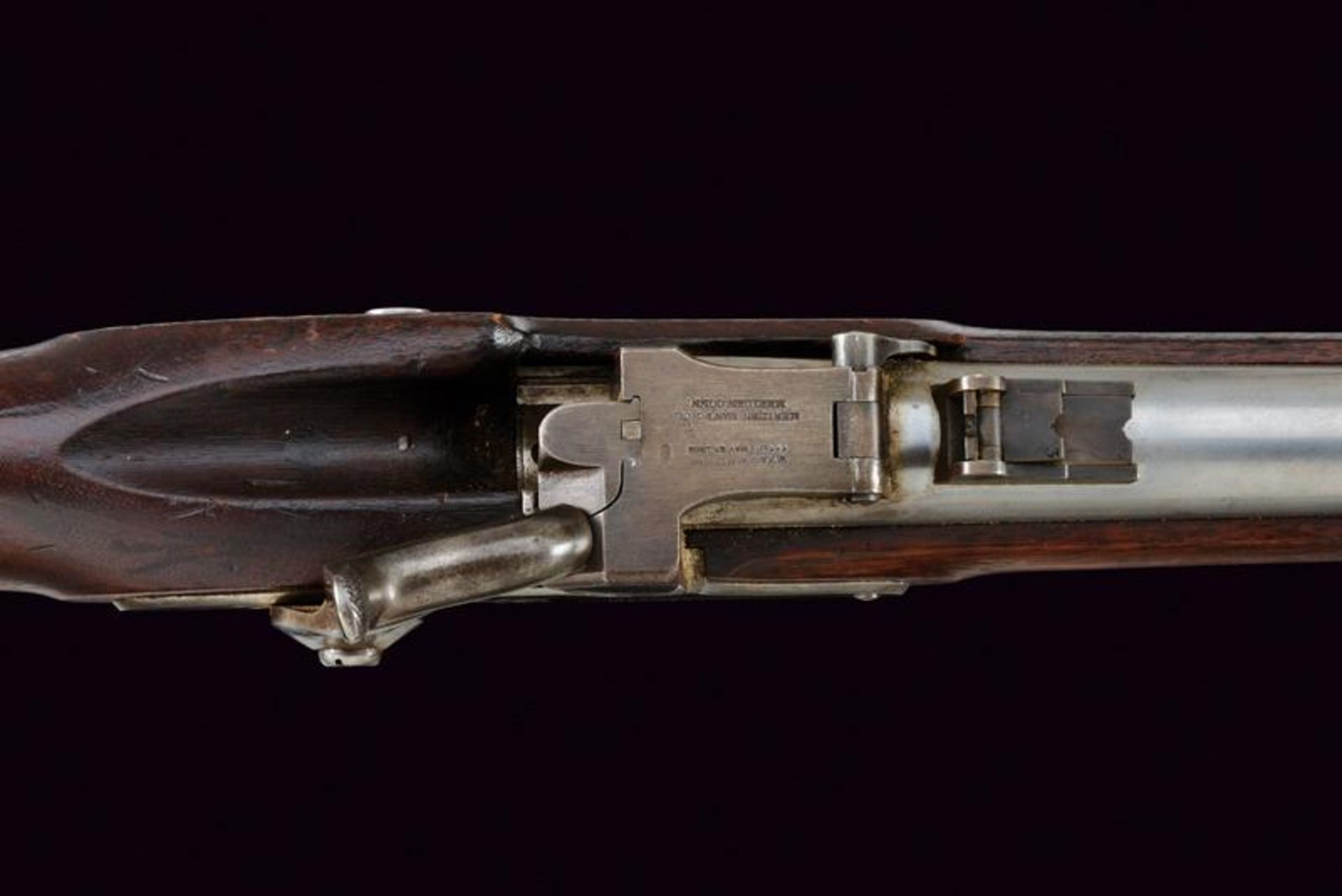 A 1861 model Miller 58 Caliber Conversion breech loading rifle - Bild 2 aus 11