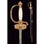 A small sword of the Order of the Holy Sepulchre