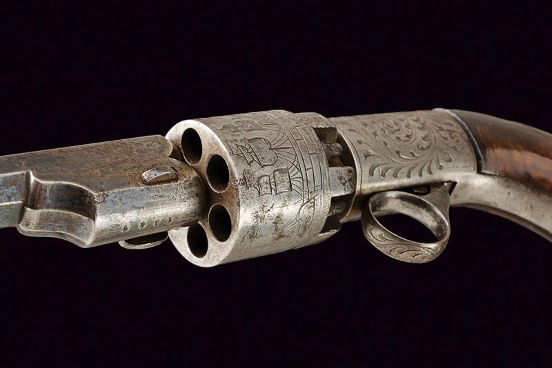 An interessing percussion revolver - Image 4 of 5