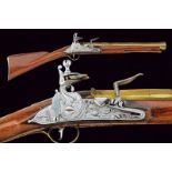 A flintlock blunderbuss with dog-catch by GB