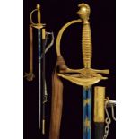 A small-sword for an officer of the Naval Order of Saint Stephen