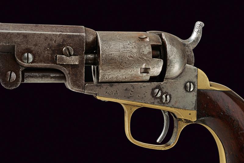 A Colt Model 1849 Pocket Revolver with second cylinder - Image 3 of 5