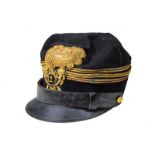 A rare 'Bersaglieri' captain's cap of the 12th Regiment