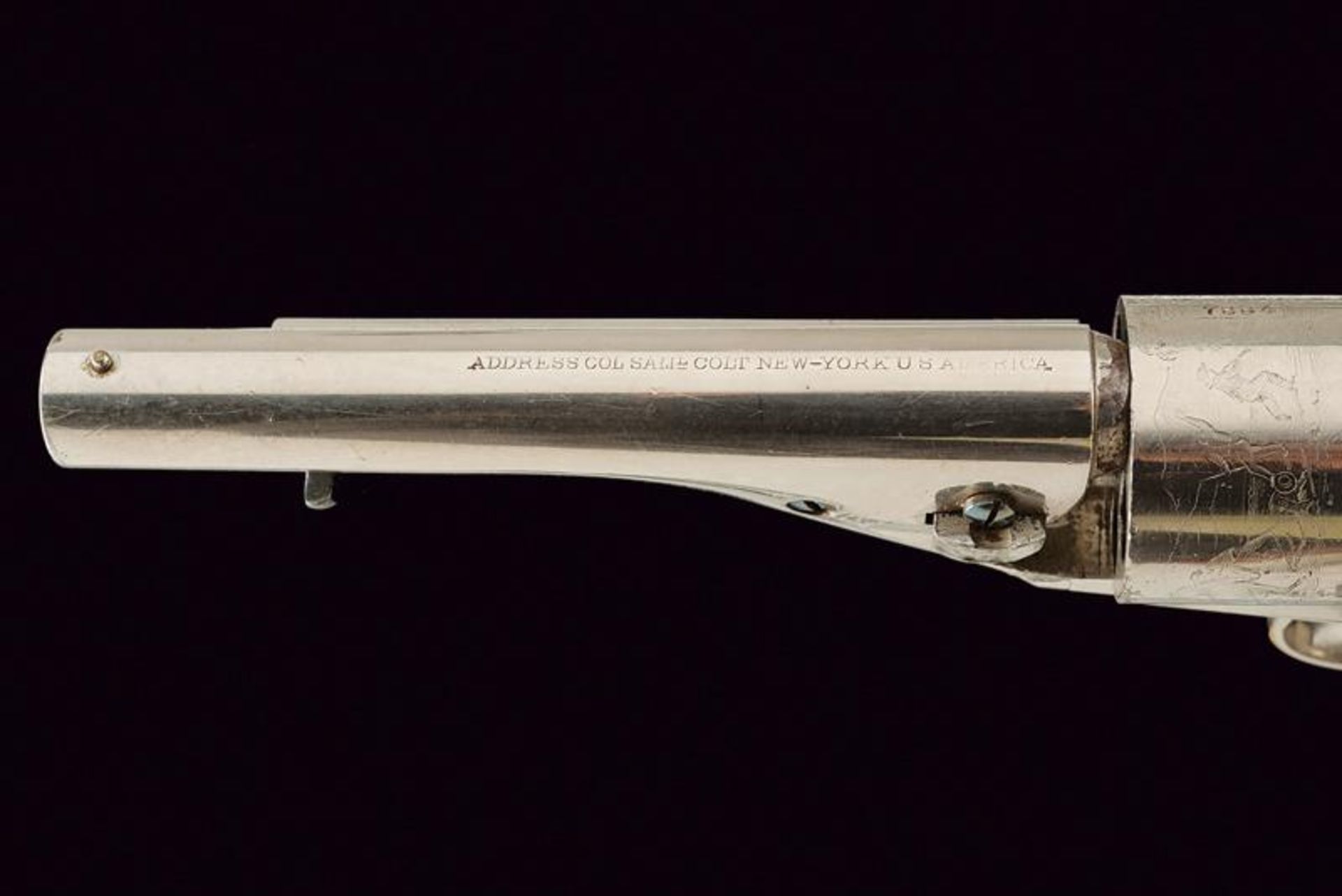 A 1862 Pocket Navy colt, Rimfire conversion, with extractor - Bild 3 aus 5