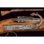 A rare matchlock gun