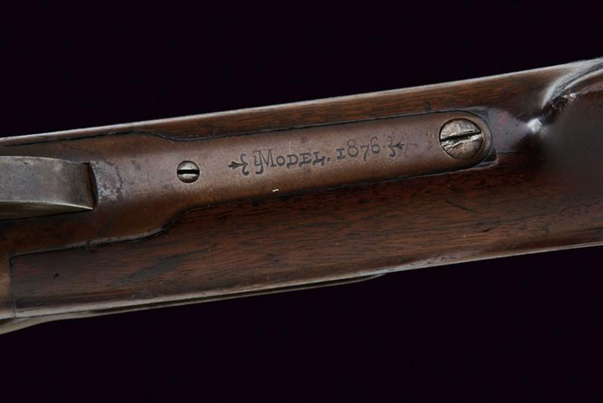 A Winchester Model 1876 Rifle - Bild 4 aus 8
