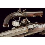 An officer's flintlock pistol