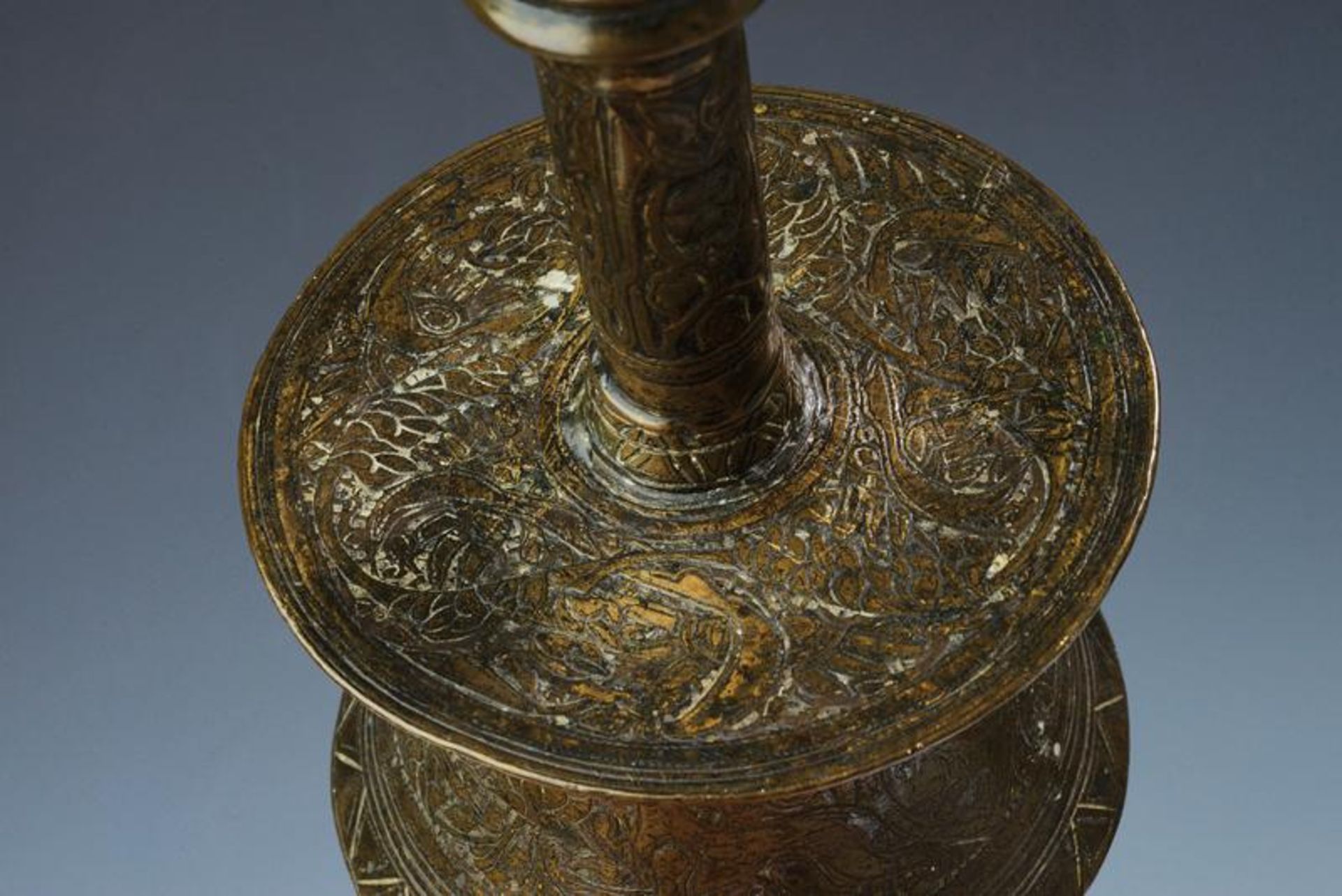 A bronce candlestick - Bild 3 aus 6