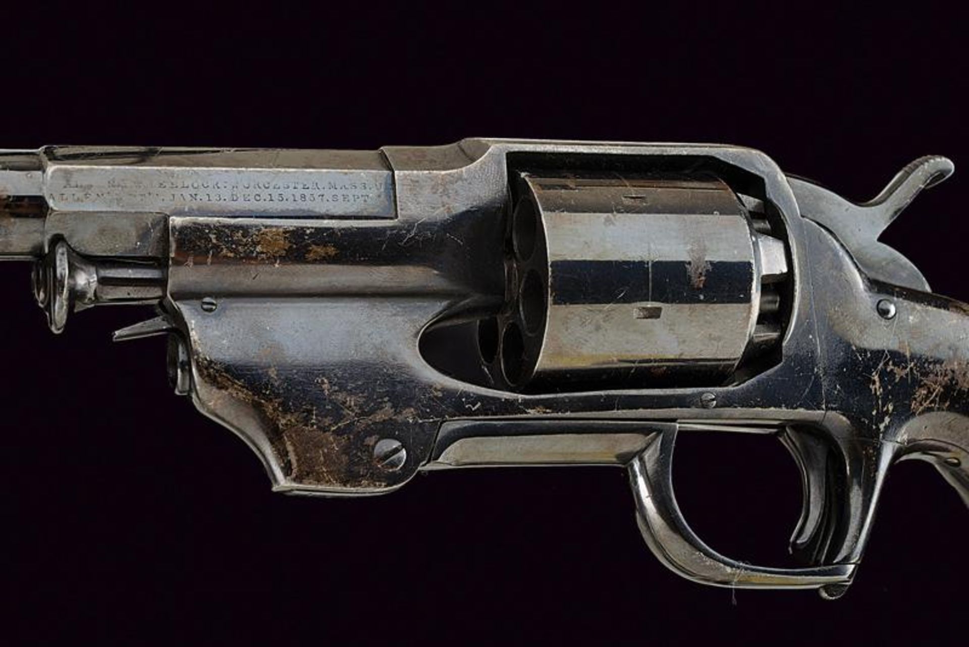 An Allen & Wheelock Center Hammer Army Revolver - Bild 2 aus 6
