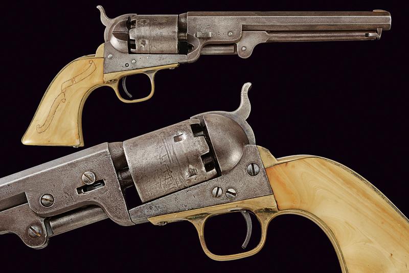 A Colt Model 1851 Navy Revolver