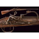 A very rare double system 'Montecuccoli' gun