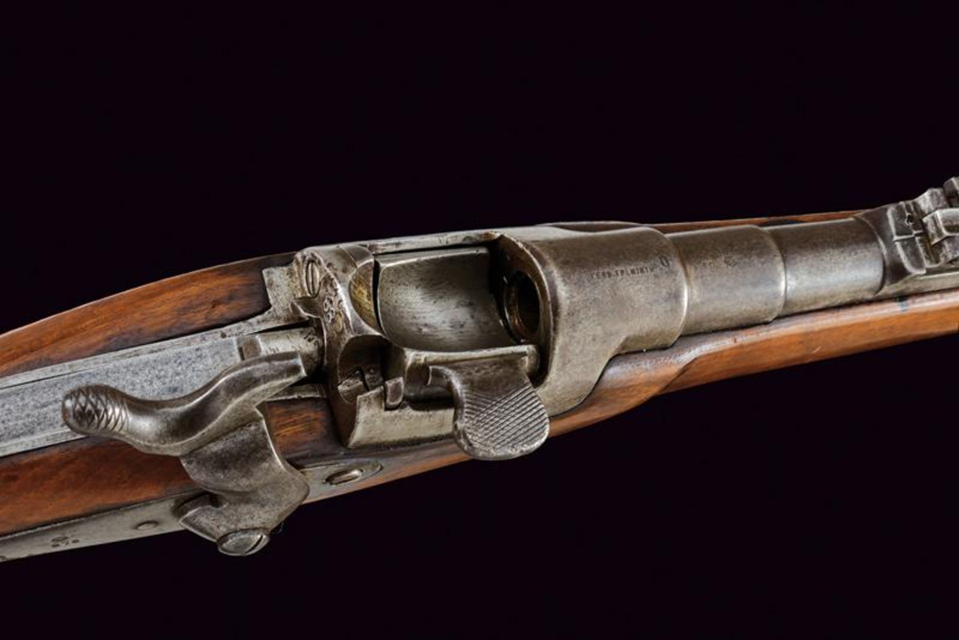 An 1867/77 model Werndl carbine with bayonet - Bild 7 aus 10