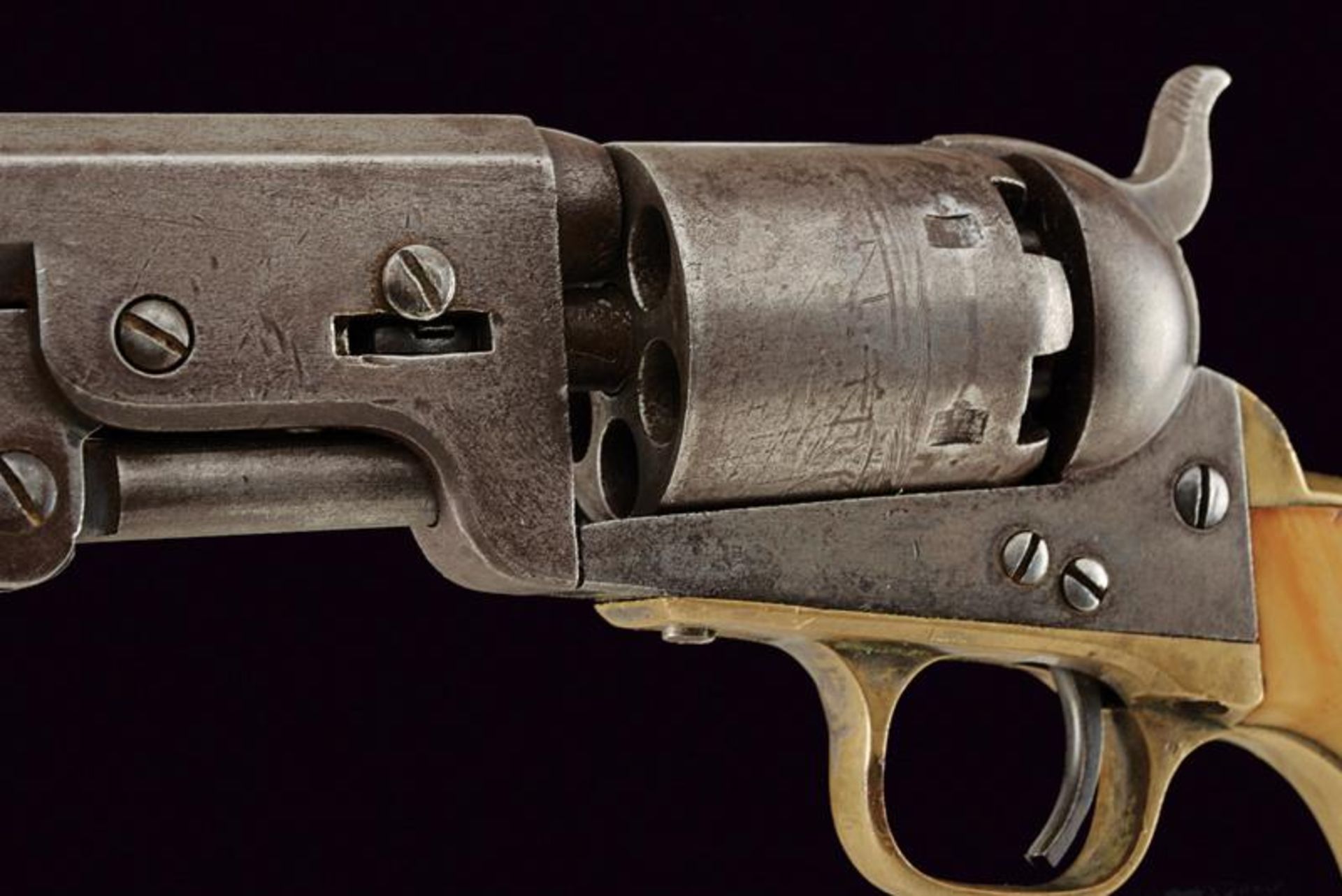 A Colt Model 1851 Navy Revolver - Bild 8 aus 9