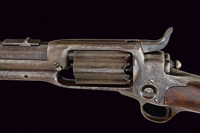 An interesting Colt 1855 Revolving Rifle - Image 3 of 7