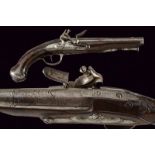 A flintlock pistol by Claude Coignet