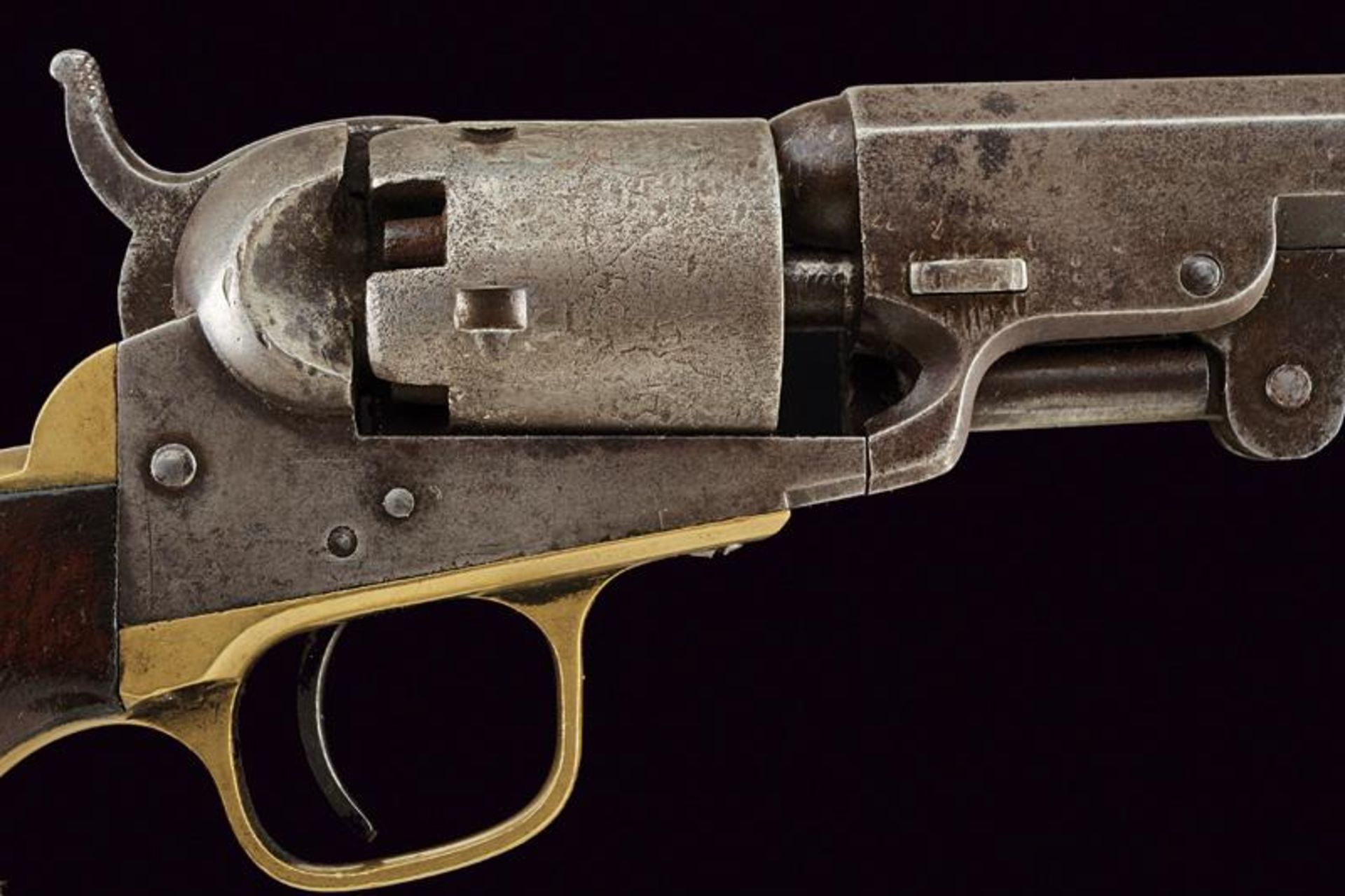 A Colt Model 1849 Pocket Revolver with second cylinder - Bild 2 aus 5