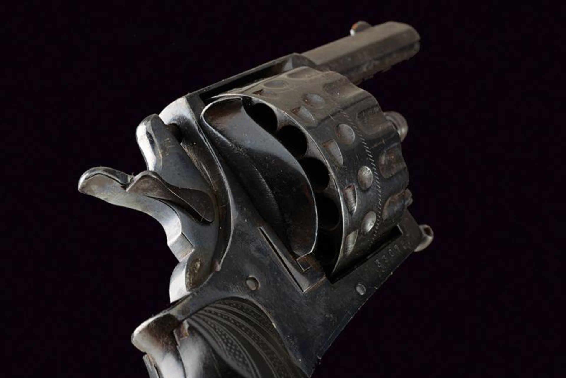 A rare 15-shot centerfire revolver - Bild 4 aus 6