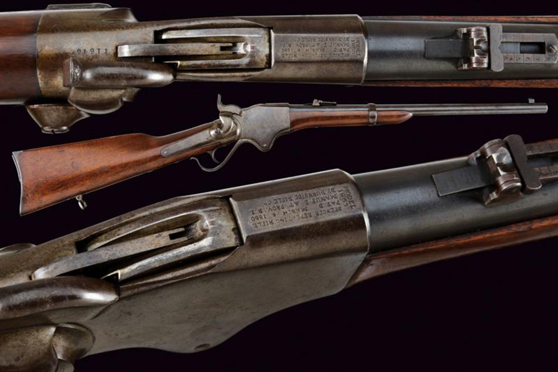 A 1865 model Spencer Repeating Carbine