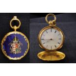 A beautiful pocket watch