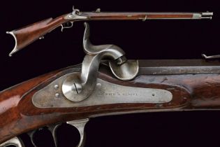 An 1851 model federal percussion carbine