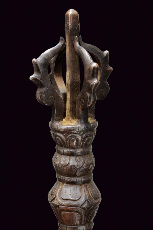 A Vajra flaming wisdom sword - Image 2 of 6