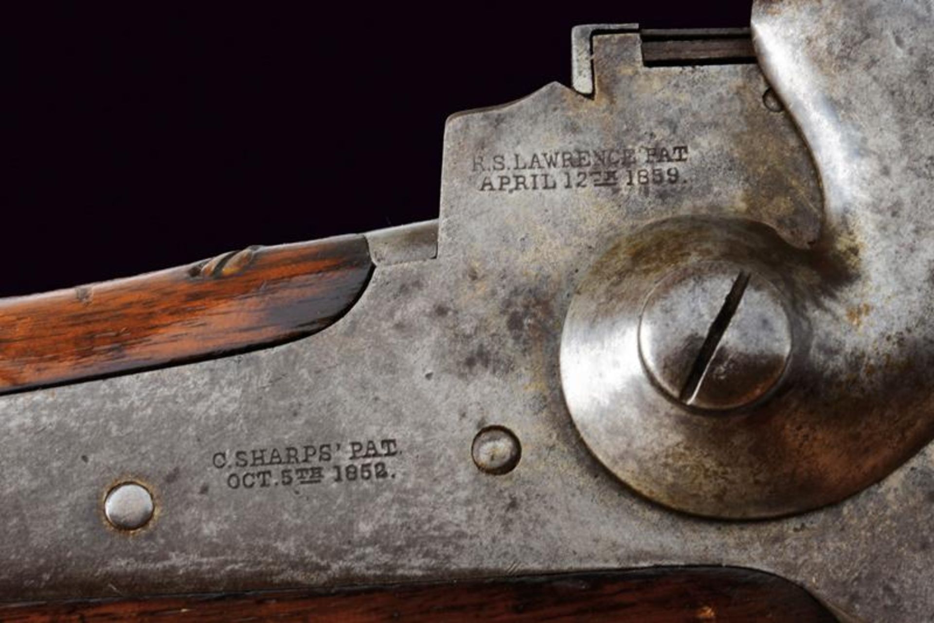 A 1859 Sharps New Model Carbine converted to metallic cartridge - Bild 8 aus 10