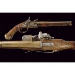 An interesting roman style flintlock pistol