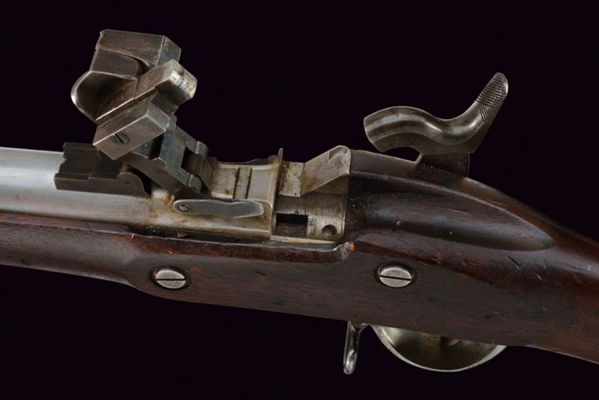 A 1861 model Miller 58 Caliber Conversion breech loading rifle - Bild 11 aus 11