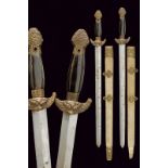 A pair of jian (swords)