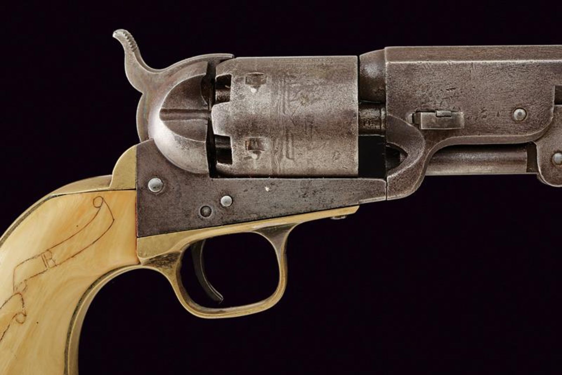 A Colt Model 1851 Navy Revolver - Bild 2 aus 9