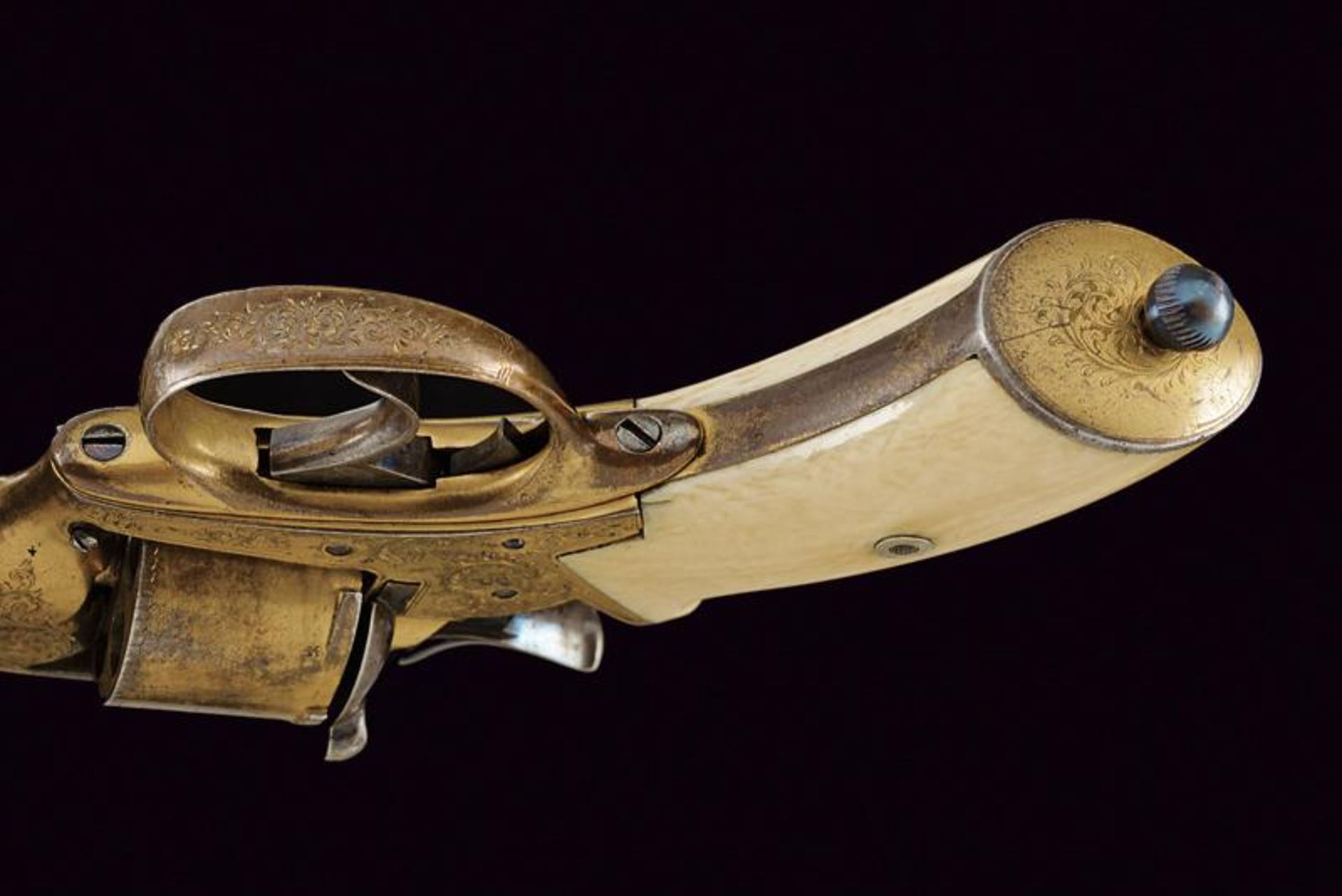 A rare and fine centerfire revolver by Primavesi & Sons - Bild 7 aus 8