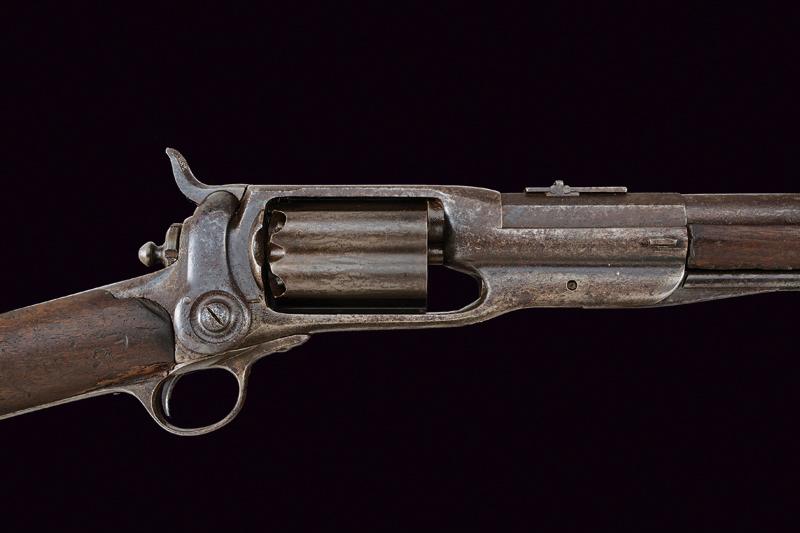 An interesting Colt 1855 Revolving Rifle - Image 6 of 7