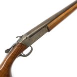 Cooey .410 single barrel shot gun with walnut stock and 66cm barrel No.60692 L102cm overall SHOTGUN