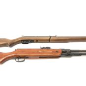 C9A Series 5mm (.20) bolt action air rifle with under lever pump up action L94cm overall; and Chines