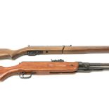 C9A Series 5mm (.20) bolt action air rifle with under lever pump up action L94cm overall; and Chines