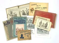 Capt. Bruce Bairnsfather The Bystander's Fragments series, six editions being nos.1-6; thirty-four W