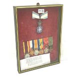 Group of seven medals/awards to Col. Stephen Fraser Clark M.B. R.A.M.C. comprising Victoria China 19