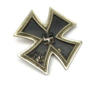 WW2 German Iron Cross 1st Class, with pin back