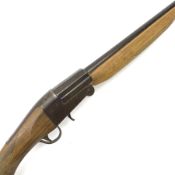Italian Hoehler Blitz .410 folding single barrel shotgun with walnut stock and 70cm barrel, No.1779,