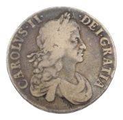 Charles II 1664 crown coin