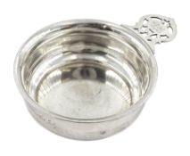 American silver porringer by R. Wallace & Sons, stamped, approx 4.5oz