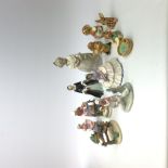 A selection of various figurines, comprising five Royal Doulton examples, Janice HN2165, Daydreams H