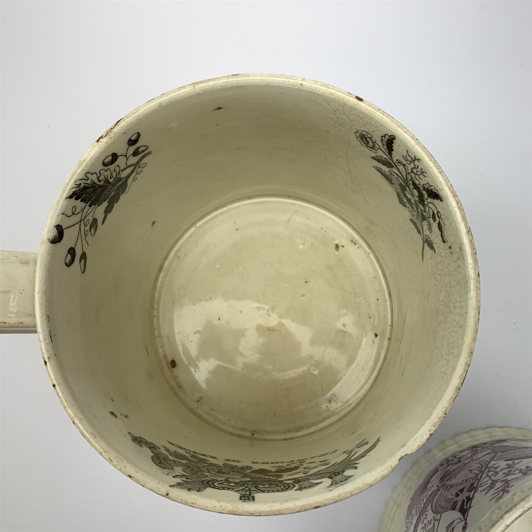 A 19th century Reform mug, detailed with head and shoulder portrait of George Kinloch Esq MP, and in - Image 5 of 10