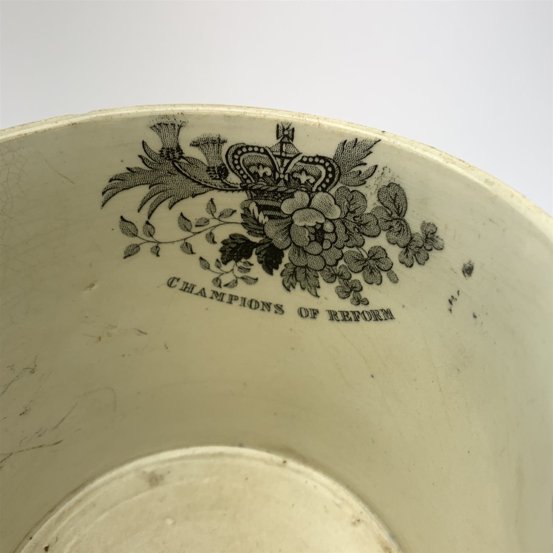 A 19th century Reform mug, detailed with head and shoulder portrait of George Kinloch Esq MP, and in - Image 10 of 10