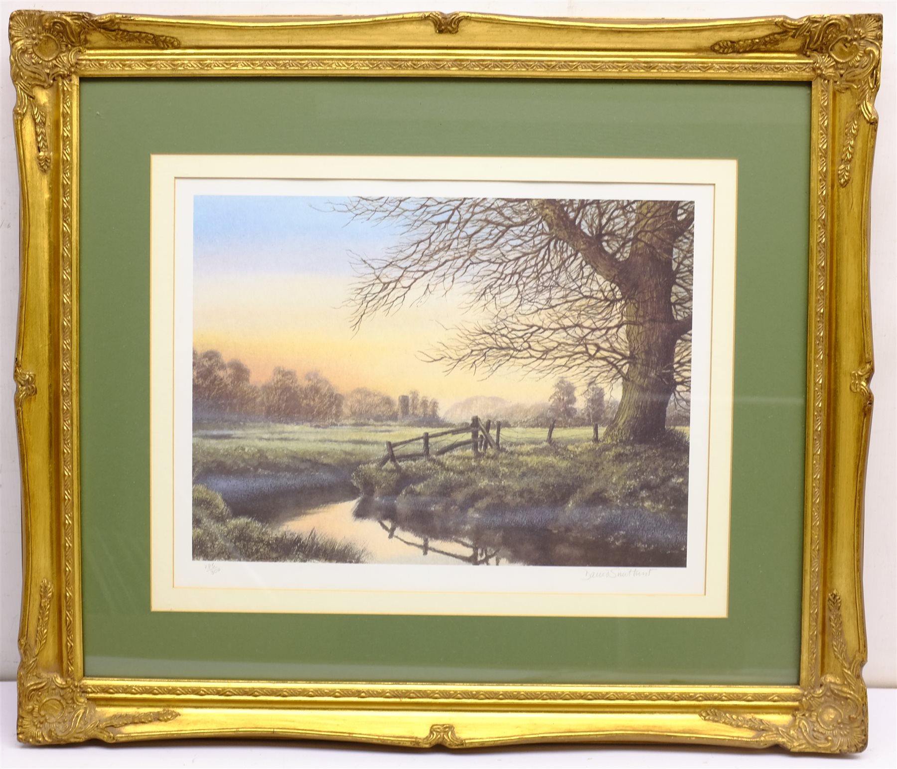 David Smithurst (British 1942-2001): Pastoral Landscape, limited edition colour print signed and num - Image 3 of 8